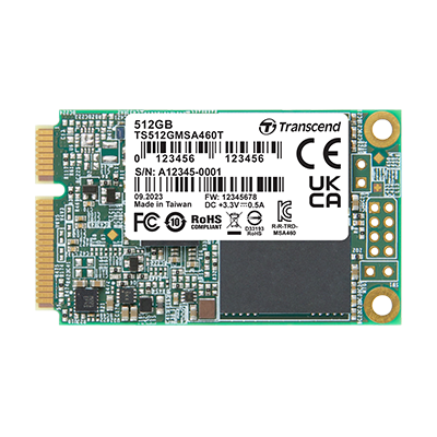 transcend/創見mSATA MSA460T & MSA460T-I