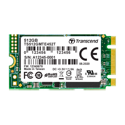 Transcend/創(chuàng)見(jiàn) PCIe M.2 SSDs MTE452T2
