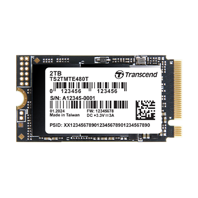 Transcend/創(chuàng)見(jiàn) PCIe M.2 SSDs MTE480T & MTE480T-I