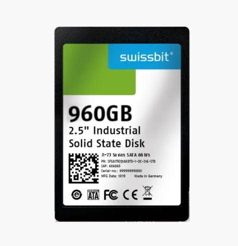 Swissbit  工業(yè)2.5寸SATA固態(tài)硬盤XX-60 / X-66 / X-600